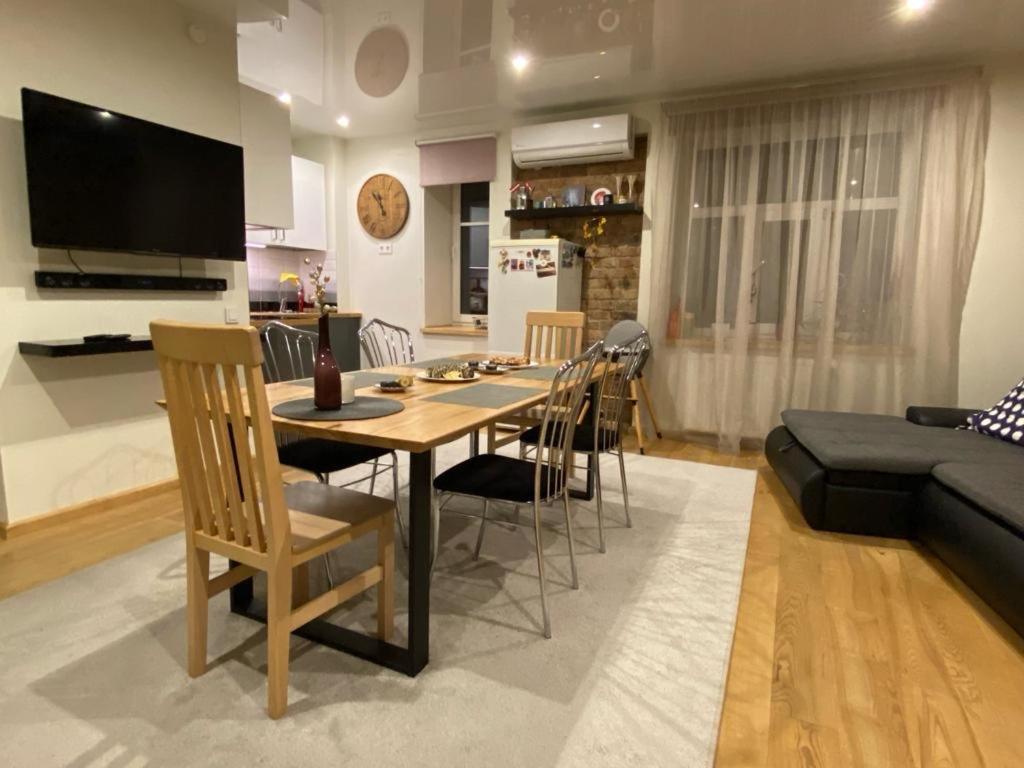 5th Floor 24h Self Check-in Privat Free Parking Apartament Ryga
